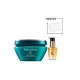 Kerastase Resistance & Elixir Ultime Yıpranmış Saçlar Için Işıltı - Maske & Yağ