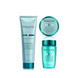 Kerastase Resistance Saç Bakım Seti, Ciment Thermique Krem 150ml + Bain Extentioniste Şampuan 80ml + Masque Extentioniste Maske 75ml