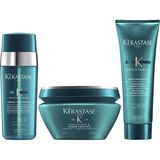 Kerastase Resistance Therapiste Aşırı Yıpranmış Saçlar Için Şampuan 250 ml + Maske 200 ml + Serum 30 ml 3'lü Saç Bakım Seti - 47