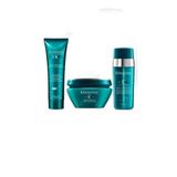 Kerastase Resistance Therapiste Yıpranmış Saçlar İçin Bakım Seti, Şampuan 250ml, Maske 250ml, Serum 30ml