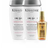 Kerastase Specifique Bain Prevention 250 ml x 2 + Elixir Ultime Besleyici Yağ 50 ml