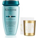Kerastase Yıpranmış Saçlar İçin Şampuan 250 ml + Kerastase Elixir Ultime Mum