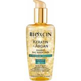 Keratin & Argan Onarıcı Saç Bakım Yağı 150 ml – Yıpranmış Saçlar Için Nemlendirici ve Parlaklık Veren Bakım - Option-1