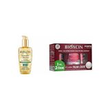 Keratin & Argan Onarıcı Saç Bakım Yağı 150 ml - Yıpranmış ve Hasar Görmüş Saçlar ve Bioxsine 3 Al 2 Öde Saç Dökülmesine Karşı Bitkisel Şampuan (3 x 300 Ml) - 0 - 3 Yaş - 0 - Siyah