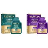Keratin & Argan Onarıcı Şampuan 300 Ml - Yıpranmış Ve Hasar Görmüş Saçlarxbioxcin Collagen & Biotin Ekstra Hacim & Dolgunlaştırıcı Şamp