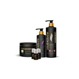 Keratin Bakım Ekstra 4'lü Set - Kuru Yıpranmış Kabaran Saçlar Için - Onarıcı Canlandırıcı