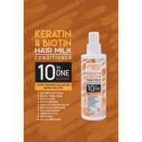 Keratin-Bıotın Haır Mılk(Saç Sütü) 200 ml - Kestane Akaju - Belirtilmemiş