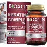 Keratin Complex Takviye Edici Gıda – 60 Tablet – Biotin, Çinko, Kolajen, Vitaminler ve Bitki E