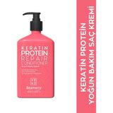 Keratin Protein Yıpranmış Saçları Onaran Dökülme Karşıtı, Saç Kremi 380 ml