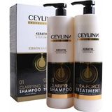 Keratin Saç Bakım Seti 1000 ml (X2) - Belirtilmemiş