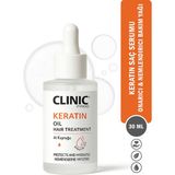 Keratin Saç Serumu – Onarıcı & Nemlendirici Bakım Yağı (30 ML)