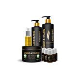 Keratin Yağlı Saç Botoksu No 2 (Onarım + Yoğun Nem) Keratin Bakım Seti - Yanan Yıpranan Kuru Saçlara