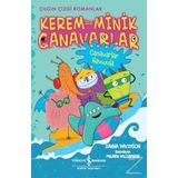 Kerem İle Minik Canavarlar / Canavarlar Havuzda / Zanna Davidson / İş Bankası Yayınları