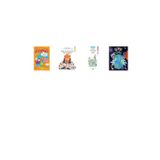 Kerem İle Minik Canavarlar - Canavarlar Taşınıyor: Çılgın Çizgi Romanlar + 3 Kitap (Set)