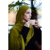 kermeipek % 100 DOĞAL BAMBU ŞAL YAĞ YEŞİLİ