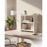 Kermet Home Kermethome Masa Üstü Kitaplık Rafı Ve Çok Amaçlı Mini Raflı Masa Üstü Dolap