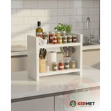 Kermet Home KermetHome Tezgah Üstü Çok Amaçlı Baharatlık Rafı