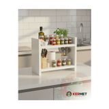 Kermet Home Tezgah Üstü Çok Amaçlı Baharatlık Rafı