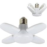 Kero LED 60W 4+1 Pervane LED Ampul KL-7111 Kristal Camlı Beyaz Işık