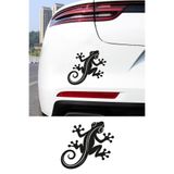 Kertenkele Oto Sticker – Gecko Figürlü Araba Cam Kaput Sticker 15x13cm