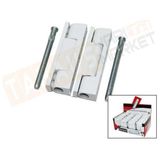 Kervan ( 2 Pcs & Plastik) ( Beyaz & 90Mm) Pvc ( Kapı) Menteşe