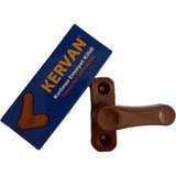 Kervan - Plastik Pencere Emniyet Kilidi - Kahverengi