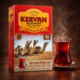 Kervan Saf Seylan Çayı, Ceylon Siyah Çay, Std 1445,%100 Seylan, (Kırmızı)