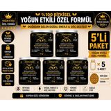 Kervancıoğlu Kuvvet Macunu Bitkisel Atom Güç Enerji ve Performans Desteği (17gr x 5 Şişe) - 5 Adet