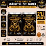 Kervancıoğlu Kuvvet Macunu Bitkisel Atom Güç Enerji ve Performans Desteği (45 gr x 2 Şişe) - 2 Adet