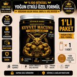 Kervancıoğlu Kuvvet Macunu Bitkisel Atom Güç Enerji ve Performans Desteği (45GR x 1 Şişe) - 1 Adet