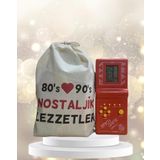 Kese Kırmızı Tetrisli Nostaljik Hediye Paketi 80'ler 90'lar