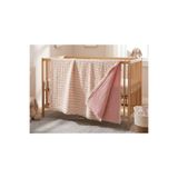 kesenegore %100 Pamuklu 8 Katlı Multi Müslin Örtü Bebek Çocuk Battaniyesi – XL (120x100 cm) Pembe