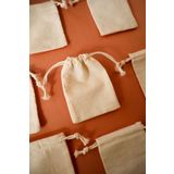 kesesepeti 10 Adet Yıkanabilir Çok Amaçlı Bez Kese Organizer 7x10 Cm