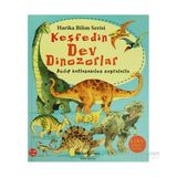 KEŞFEDIN DEV DINOZORLAR AÇILIP KATLANABILEN SAYFALARLA - USBORNE PUBLISHING