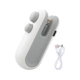 Kesici İle Mini Çanta Kapatıcı Manyetik Usb Şarj Edilebilir Taşınabilir Aperatifler Gıda Vakum Poşeti Isı Kapama Makinesi Kapatıcı Açıcı Mutfak Gadget