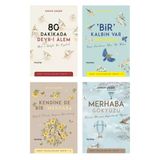Keşif Yolculukları Serisi 4 Kitap (80 Dakikada Devr İ Alem + Bir Kalbin Var Unutma + Kendine De Bir Merhaba + Merhaba Gökyüzü)