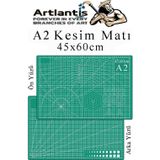 Kesim Matı A2 45x60 cm Çift Taraflı 1 Adet Çizim Matı Kesme Madı Kesim Tablası Kesim Altlığı