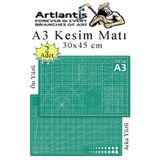 Kesim Mati A3 30X45 Cm Cift Tarafli 2 Adet Cizim Mati Kesme Madi Kesim Tablasi Kesim Altligi