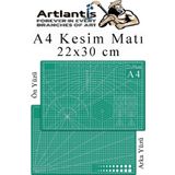 Kesim Matı A4 22X30 Cm Çift Taraflı 1 Adet Çizim Matı Kesme Madı Kesim Tablası Kesim Altlığı