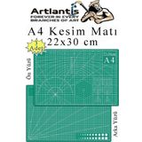Kesim Matı A4 22X30 Cm Çift Taraflı 3 Adet Çizim Matı Kesme Madı Kesim Tablası Kesim Altlığı