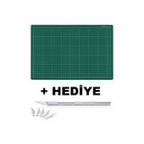 Kesim Matı - Kesim Altlığı 22X30Cm (A4) + Kretuar Hediyeli