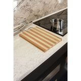 Kesim Tahtası 22X32 cm Bambu, Ahşap Salata ve Et Tahtası, Çok Amaçlı Kesim Panosu