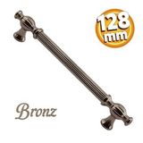 Kesir Mobilya Mutfak Dolabı Çekmece Dolap Kapak Kulpu Kulbu Bronz (128 Mm-12.8 Cm) Metal Kulpları