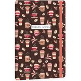 Keskin 13*21 80 Yp.çiz.trendy Notes Coffee Time Def. -Pembe