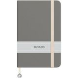 Keskin 13*21 96 Yp.çizgili Ciltli Bond Defter - Gri