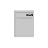 Keskin 14*20 120 Yp.çizgili Hafif Kağıt Sert Kapak Ciltli Draft Defter - Gri