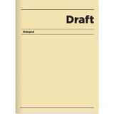 Keskin 14*20 120 Yp.çizgili Hafif Kağıt Sert Kapak Ciltli Draft Defter - Sarı