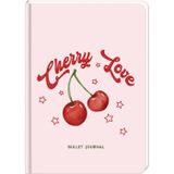 Keskin 15,5 x 21 Noktalı Ciltli Bullet Journal Defter - Kiraz