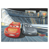 Keskin 300315-33 Cars 15 Yaprak 35x50 cm Spiralli Resim Defter