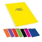 Keskin 320392 Free A4 PP Kapak 40 Yaprak Kareli Spiralli Defter